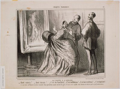 Parisian Sketches - The Visit to the Workshop - What a Sketch! What a Drawing! It